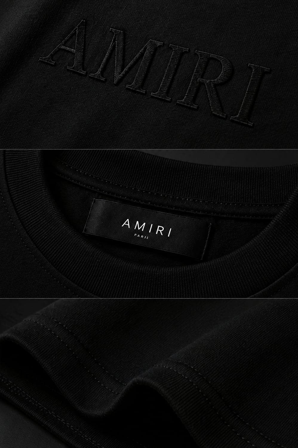 Amiri — Bordado Invisible · Detalle